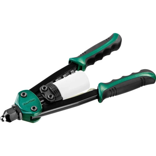 Компактный двуручный заклепочник KRAFTOOL FC-48 290 мм, регулировка усилия, 2.4 - 4.8 мм 31161_z01 Компактный двуручный заклепочник KRAFTOOL FC-48 290 мм, регулировка усилия, 2.4 - 4.8 мм 31161_z01