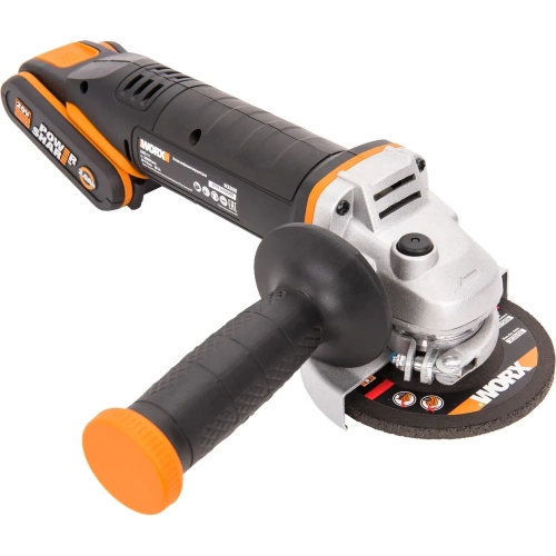 Аккумуляторная угловая шлифмашина WORX кейс WX800 фото 11 Аккумуляторная угловая шлифмашина WORX кейс WX800 фото 11