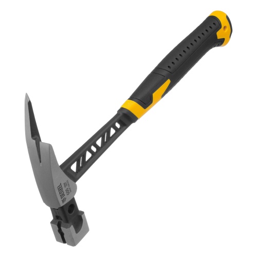 Молоток кровельщика 600 г, цельнокованый, боек с магнитом, двухкомп. обрезин. рук-ка Denzel Молоток кровельщика 600 г, цельнокованый, боек с магнитом, двухкомп. обрезин. рук-ка Denzel