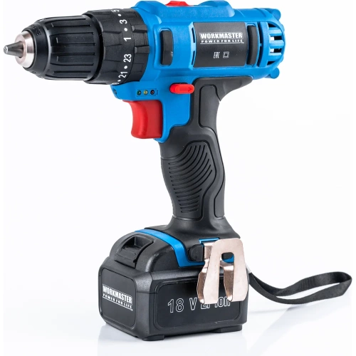 Аккумуляторная дрель-шуруповерт WorkMaster АШ-18ЛВ Аккумуляторная дрель-шуруповерт WorkMaster АШ-18ЛВ