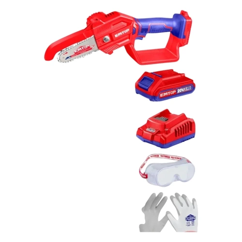 Садовая пила аккумуляторная emtop ELGA20581 фото 5 Садовая пила аккумуляторная emtop ELGA20581 фото 5