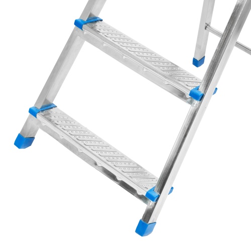 Стремянка, 4 ступени, стальная, оцинкованная Сибртех фото 8