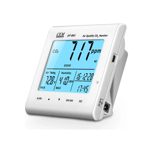 Газоанализатор воздуха с часами СЕМ DT-802 481769 фото 5