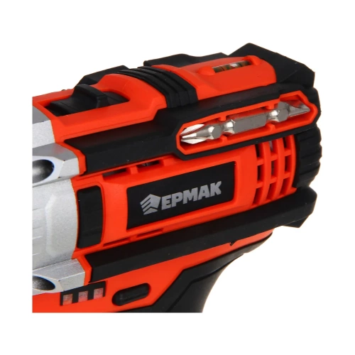 Дрель-шуруповерт аккумуляторный ударный ЕРМАК ДША-20, 20В, 2Ач, 0-400-1500 об.мин, 40 нм 691-046 фото 11 Дрель-шуруповерт аккумуляторный ударный ЕРМАК ДША-20, 20В, 2Ач, 0-400-1500 об.мин, 40 нм 691-046 фото 11