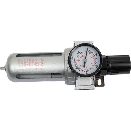 Фильтр влагоотделитель с индикатором давления 3/8" для пневмосистемы Forsage F-AFR803(47049) фото 6 Фильтр влагоотделитель с индикатором давления 3/8" для пневмосистемы Forsage F-AFR803(47049) фото 6