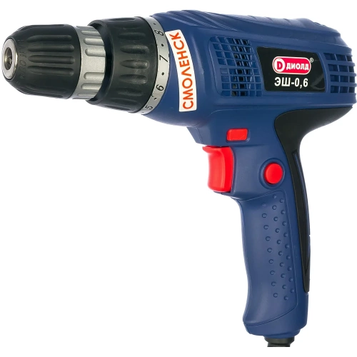 Сетевая дрель-шуруповерт ДИОЛД ЭШ-0.6 10031090 Сетевая дрель-шуруповерт ДИОЛД ЭШ-0.6 10031090