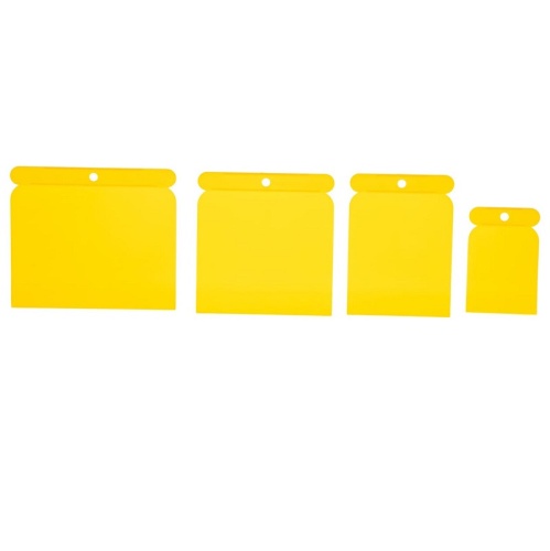 Набор пластиковых шпателей Biber 3525 4 штуки