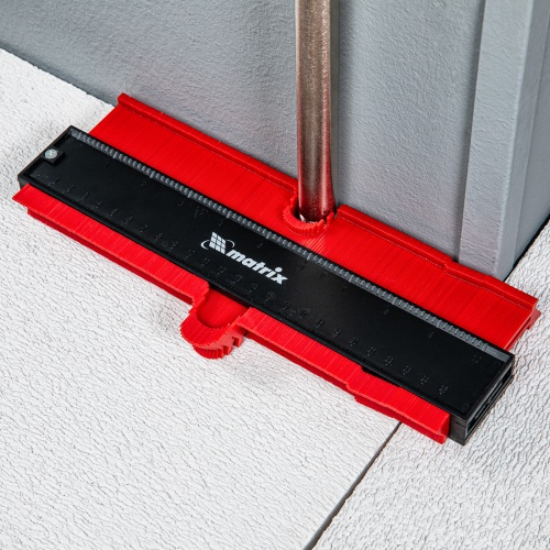 Шаблон для копирования профиля 25 см, пластиковый Matrix фото 15