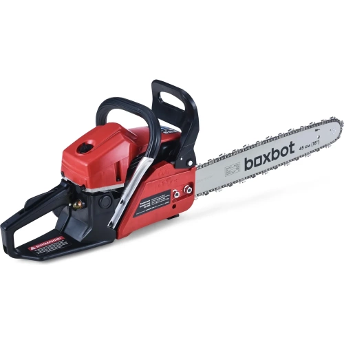Бензиновая цепная пила Boxbot BS-5218, 52 куб.см, шина 45 см, шаг 0,325, паз 1,5 мм, 72 звена 904337.BS-5218-2 Бензиновая цепная пила Boxbot BS-5218, 52 куб.см, шина 45 см, шаг 0,325, паз 1,5 мм, 72 звена 904337.BS-5218-2
