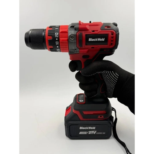 Дрель-шуруповерт BlackWeld ударная бесщеточная аккумуляторная DZ16-6R 6.0Ah 150161 фото 4 Дрель-шуруповерт BlackWeld ударная бесщеточная аккумуляторная DZ16-6R 6.0Ah 150161 фото 4