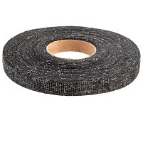 Изолента Онлайт OIT-H15-30/BL на х/б основе черная 15 мм 30 м