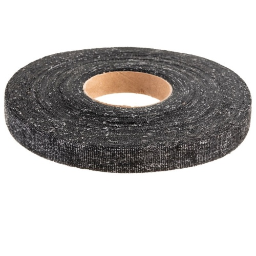 Изолента Онлайт OIT-H15-30/BL на х/б основе черная 15 мм 30 м