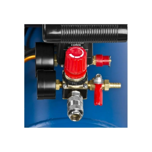 Масляный компрессор ЗУБР Профессионал 240 л/мин, 24 л, 1500 Вт ЗКПМ-240-24-1.5 фото 7