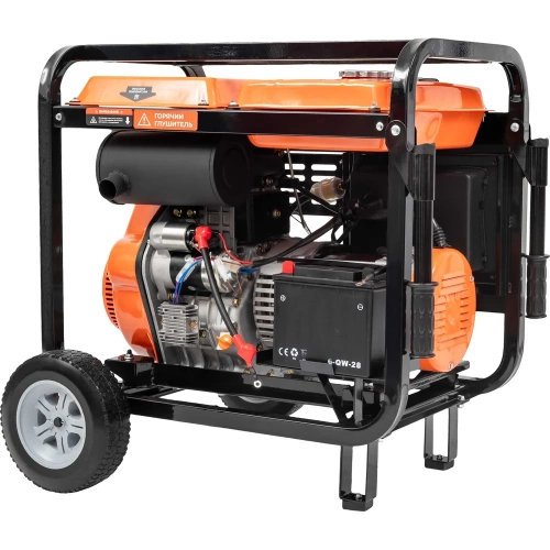 Дизельный трехфазный генератор Gigant GDGL-7000-3E фото 7