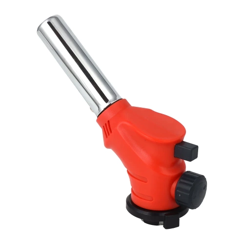 Горелка газ. с пьезорозжигом, ЕРМАК свободн. вращ., цанговый захват, шир. сопло; 15х4х7см 116-002 фото 6 Горелка газ. с пьезорозжигом, ЕРМАК свободн. вращ., цанговый захват, шир. сопло; 15х4х7см 116-002 фото 6