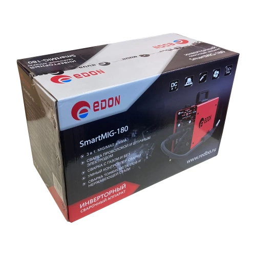 Сварочный аппарат EDON Smart MIG-180 16240 фото 10 Сварочный аппарат EDON Smart MIG-180 16240 фото 10