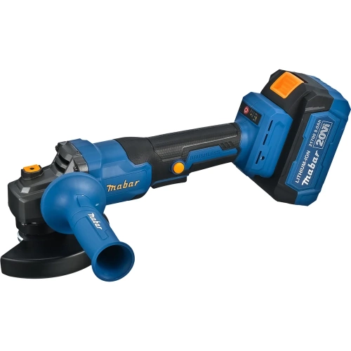 Угловая шлифовальная бесщеточная машина MABAR с литиево-ионным аккумулятором 1252-4.0 фото 11