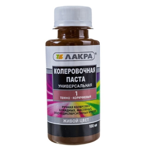 Колер Лакра № 1 темно-коричневый 100 мл Колер Лакра № 1 темно-коричневый 100 мл