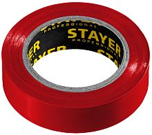 Изолента Stayer Protect-20 12292-R 19 мм красная 20 м