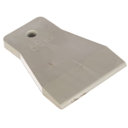 Шпатель резиновый Biber 35266 белый 60 мм фото 3