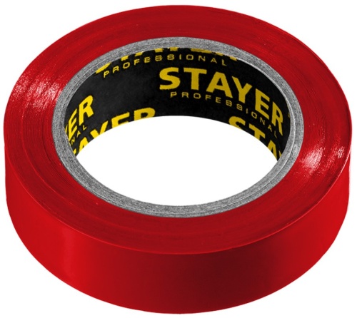 Изолента Stayer Protect-20 12292-R 19 мм красная 20 м