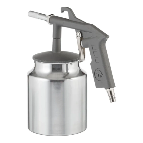 Пескоструйный пневматический пистолет с бачком INTERTOOL PT-0705 фото 4 Пескоструйный пневматический пистолет с бачком INTERTOOL PT-0705 фото 4