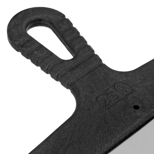 Шпатель фасадный из нержавеющей стали, 250 мм, пластмассовая ручка Сибртех фото 4