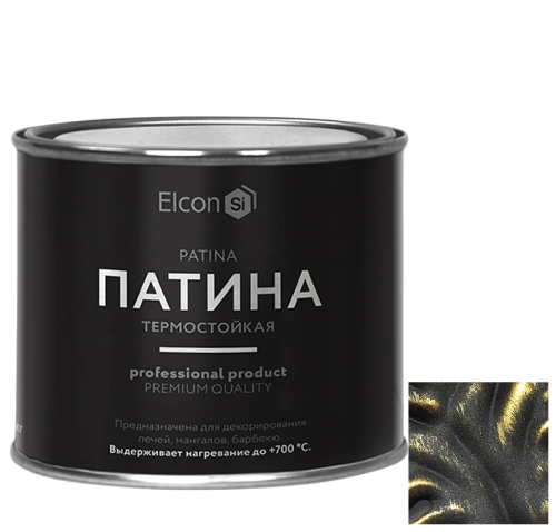 Патина термостойкая Elcon Patina золото 0,2 кг Патина термостойкая Elcon Patina золото 0,2 кг
