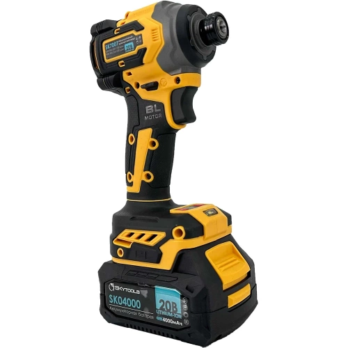 Аккумуляторный ударный винтоверт Skytools 4.0 ач х 2 SK7007 фото 4 Аккумуляторный ударный винтоверт Skytools 4.0 ач х 2 SK7007 фото 4