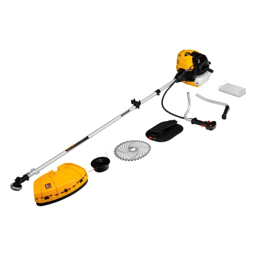 Триммер бензиновый DTL-43, 43 см3, неразъемная штанга, состоит из 2 частей Denzel фото 17