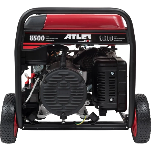 Бензиновый генератор ATLET (8кВт, электростартер, колеса и ручки) SC11000-I-3P фото 5