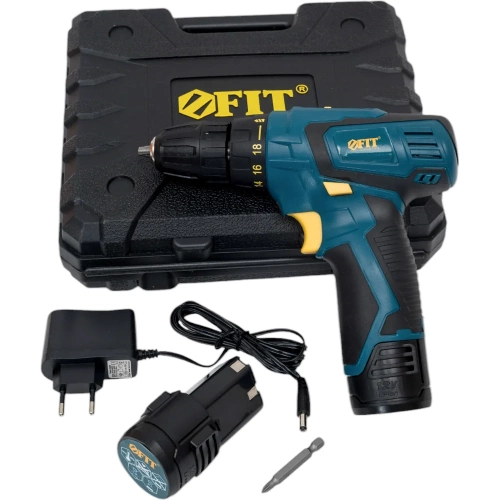 Аккумуляторная дрель-шуруповерт FIT 80181 фото 6 Аккумуляторная дрель-шуруповерт FIT 80181 фото 6