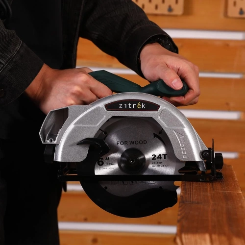 Дисковая (циркулярная) пила Zitrek ZKCS1400, 1400Вт, 165 мм, диск 085-1304 фото 7 Дисковая (циркулярная) пила Zitrek ZKCS1400, 1400Вт, 165 мм, диск 085-1304 фото 7