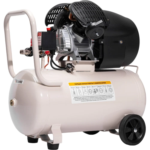 Компрессор воздушный Kranz KR-2200/50, 2200Вт, 400 л/мин, 50л KR-16-1153 фото 4 Компрессор воздушный Kranz KR-2200/50, 2200Вт, 400 л/мин, 50л KR-16-1153 фото 4