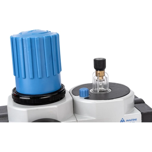 Фильтр влагоотделитель с редуктором и лубрикатором (3/4F; 16 бар) МАСТАК 690-51 фото 7