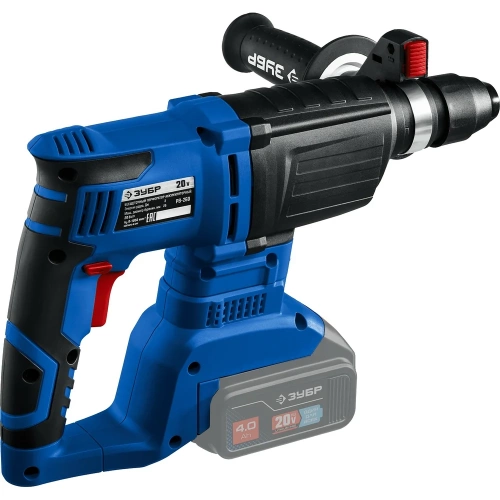 Бесщеточный перфоратор ЗУБР Профессионал 20В PB-260 фото 7