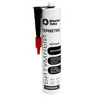 Герметик битумный для кровли MasterTeks Profimaster, 260 мл, черный