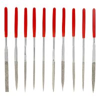 Набор надфилей алмазных, 140 х 50 х 3 мм, 10 шт Matrix