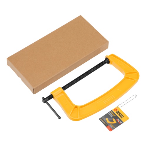 Струбцина G-образная, усиленная, 200 мм Denzel фото 8