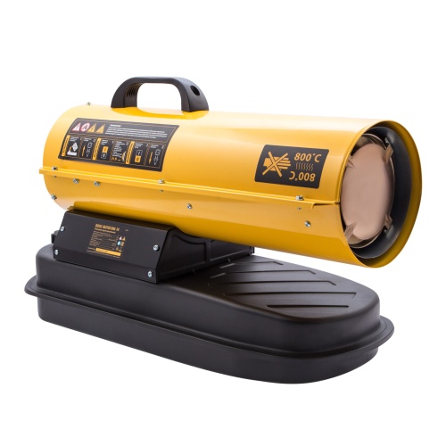 Дизельная тепловая пушка DHG-10, 10 кВт, 300 м3/ч, прямой нагрев Denzel фото 2