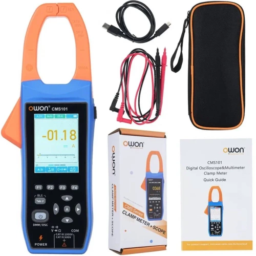 Токовые клещи-осциллограф OWON CMS101 OW124 фото 7 Токовые клещи-осциллограф OWON CMS101 OW124 фото 7