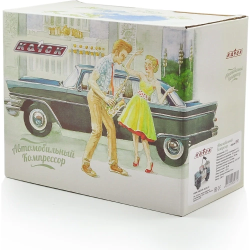 Автомобильный портативный компрессор Качок К90 фото 11 Автомобильный портативный компрессор Качок К90 фото 11