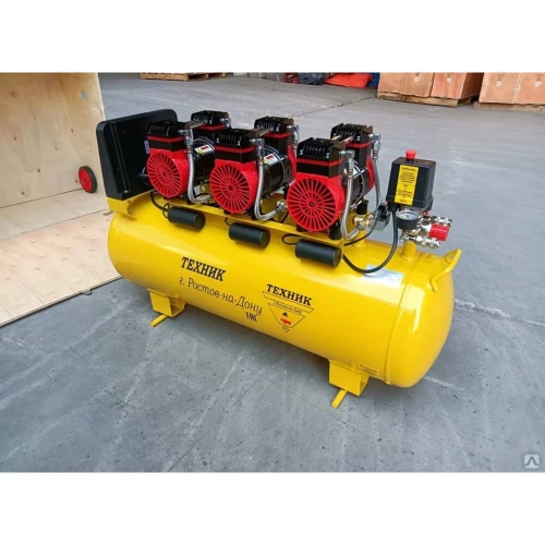 Компрессор ТТД Техник ЕХНИК СБ-100/720 100л 720л/мин 4,08кВт безмасл. малошумный 8 атм 1131