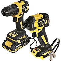 Аккумуляторный двухскоростной шуруповерт Hanskonner Комбо HCD2065C+HCD20280BL