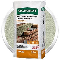 Раствор кладочный Основит Брикформ МС11 пепельный 25 кг