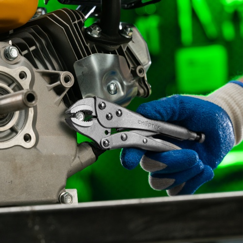 Зажим ручной, полукруглый захват, 180 мм Сибртех фото 12