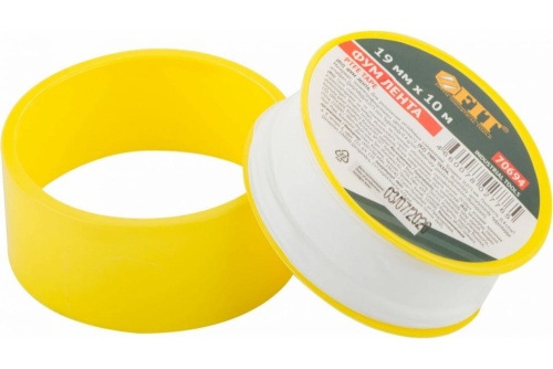 Лента ФУМ Fit 70694 19 мм 10 м фото 3