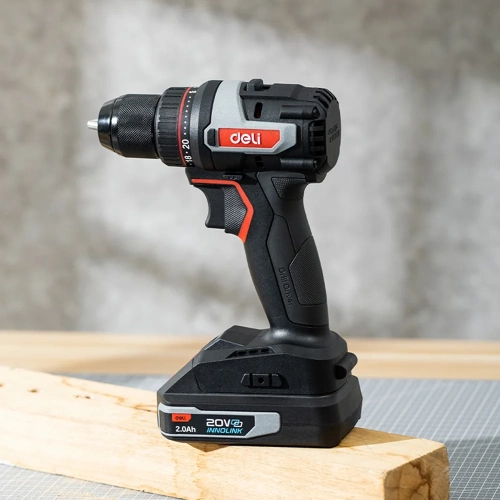 Профессиональный бесщеточный аккумуляторный шуруповерт DE-DZ20-2 (Без АКБ и ЗУ, 13мм, 70Нм, картон) DELI 164329 фото 11 Профессиональный бесщеточный аккумуляторный шуруповерт DE-DZ20-2 (Без АКБ и ЗУ, 13мм, 70Нм, картон) DELI 164329 фото 11