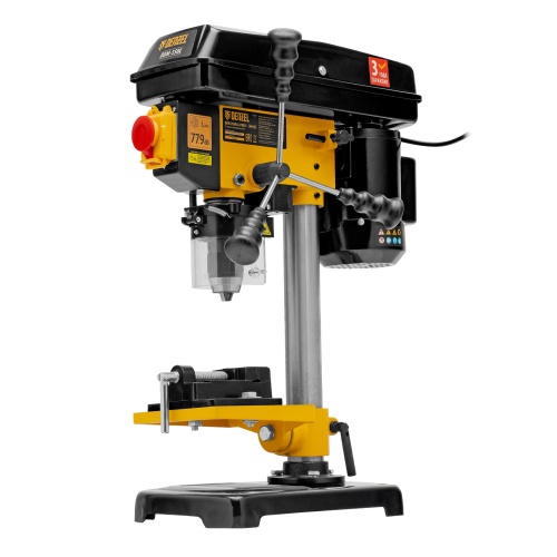 Станок сверлильный DDM-350L, 350 Вт, 13 мм, 5 ск., лазер, настольный Denzel фото 11