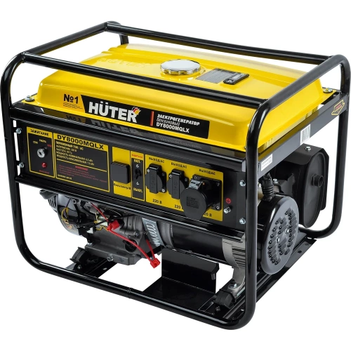 Бензиновый электрогенератор Huter DY8000MQLX 900/64/1/60